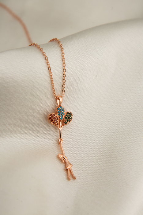 Heliophilia Silver Collar CK9174 Rosa